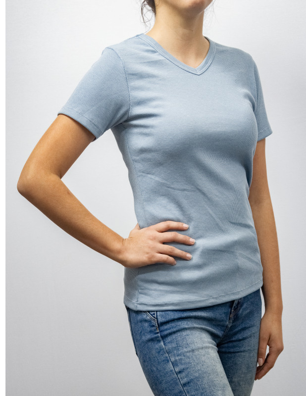 POLO MANGA CORTA ACERO