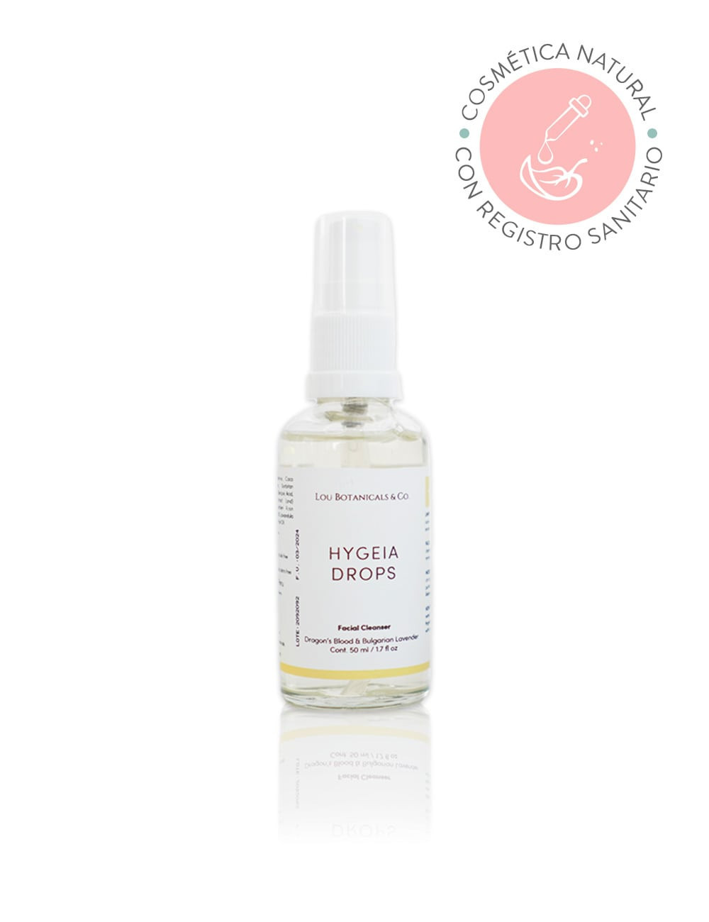Hygeia drops gel de limpieza facial 50ml