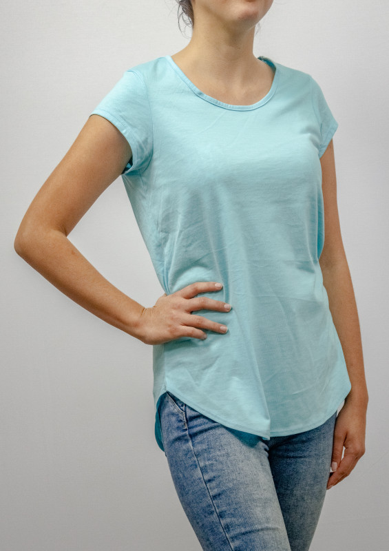 POLO MANGA CORTA AQUA